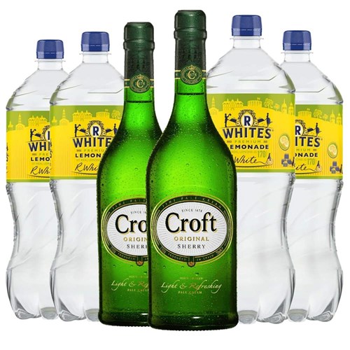 Case of 6 with Croft Original Sherry 70cl and R. White’s Lemonade | Spirit & Mixer Set